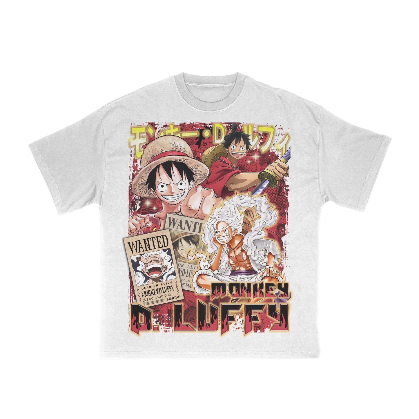 MONKEY D. LUFFY TEE- ONE PIECE